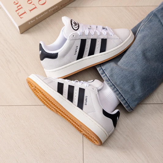 Adidas (Adidas) Trefoil Women's Sneakers Campus Trendy Sneakers Wear-Resistant Lightweight Low-Top Casual Shoes Gy0042