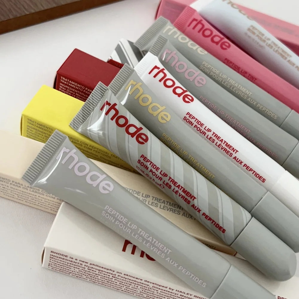 Brand Lip Balm Moisturizing Mirror Long Lasting Lip Gloss Ribbon