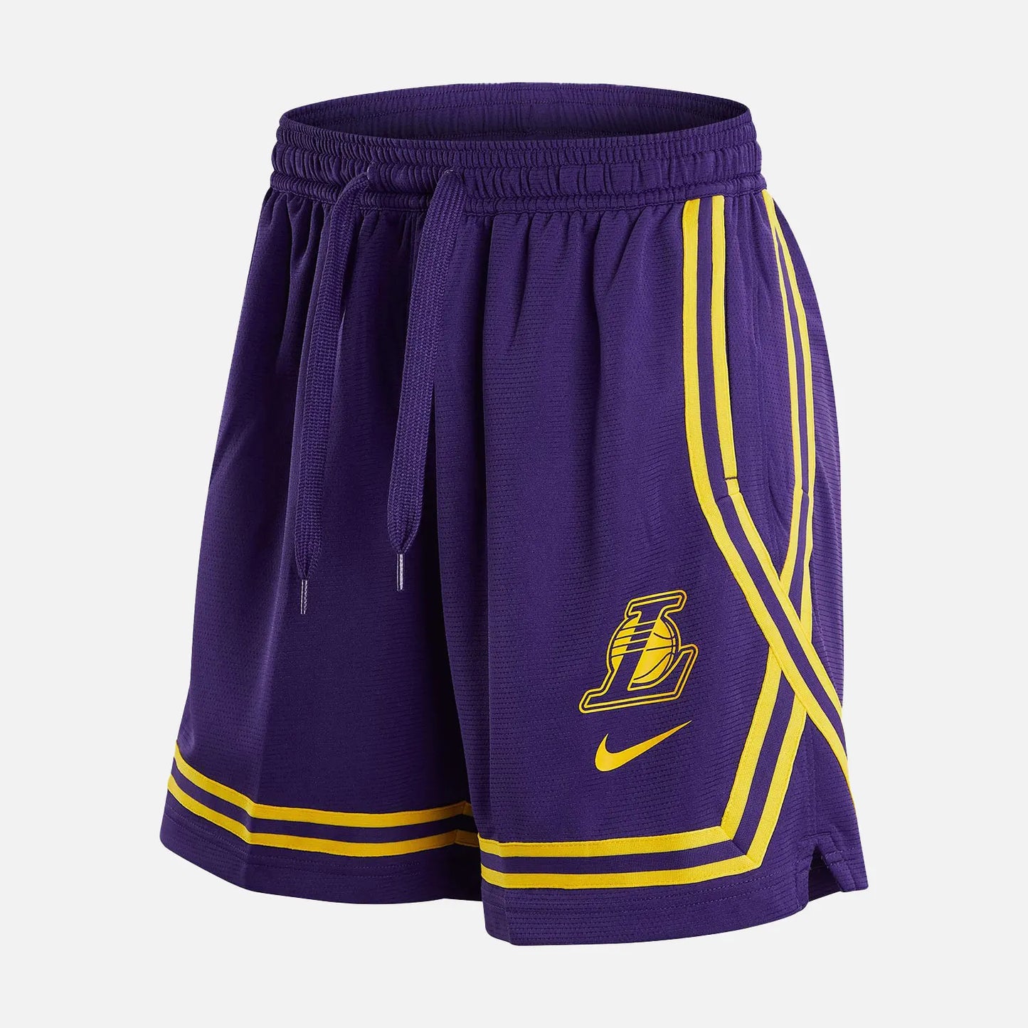 Nike Authentic Los Angeles Lakers Women's Basketball Sports Breathable Shorts DR2369-504