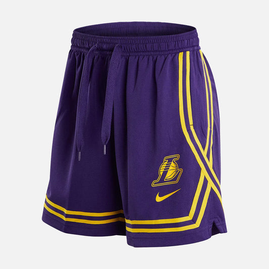 Nike Authentic Los Angeles Lakers Women's Basketball Sports Breathable Shorts DR2369-504