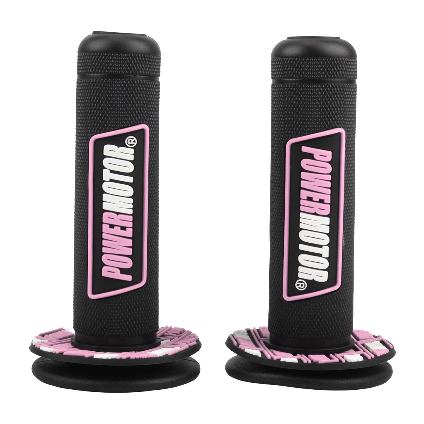 22 24mm Motorcycle PowerMotor Grips Anti-slip Gel Handle Wear-resistant Shock-absorbing Handlebar Accessories Motocross Pit Bike