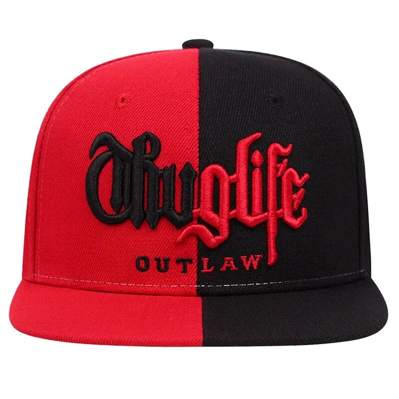 1 Pcs Fashion Fastball CAP Thuglife Embroidery Hiphop Baseball Cap