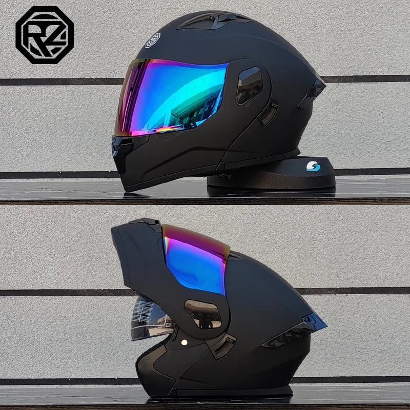 professional motorcycle sports flip helmet