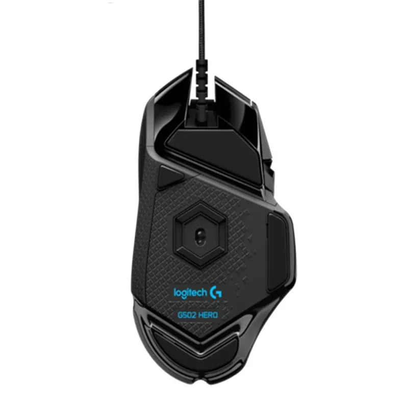 Logitech G502 HERO Wired Gaming Mouse - 25,600 DPI Adjustable Weights RGB Programmable Buttons High Performance
