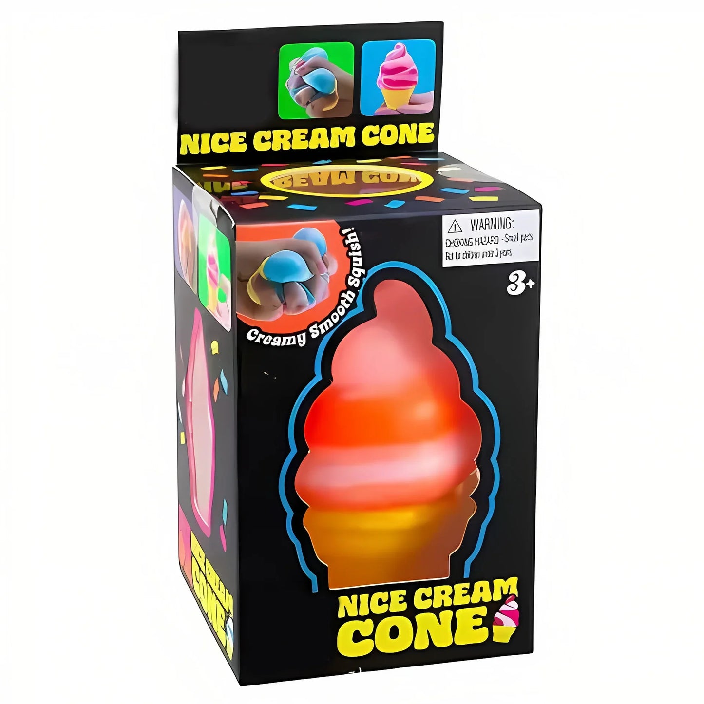 Schylling Needoh Nice Cube sensory toy, stress relieving block, pinch, relieve stress, puzzle and release