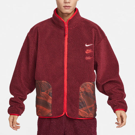 Nike genuine Sportswear Year of the Dragon Men's Sherpa-lined Jacket FZ6194-677
