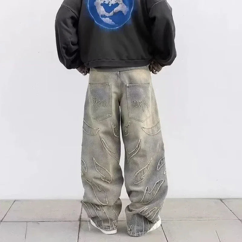 Men's baggy jeans