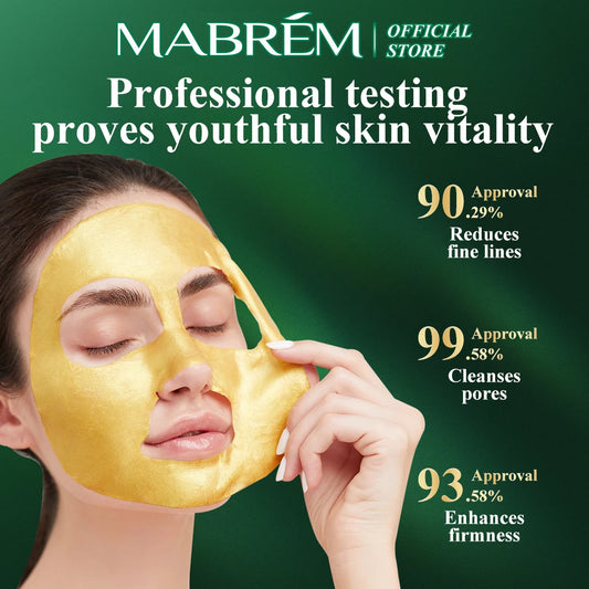 MABREM Gold Blackhead Mask Remove Stains Shrink Pore Improve Rough Skin Acne Depth Replenishment Moisturizing Oil-control 40g