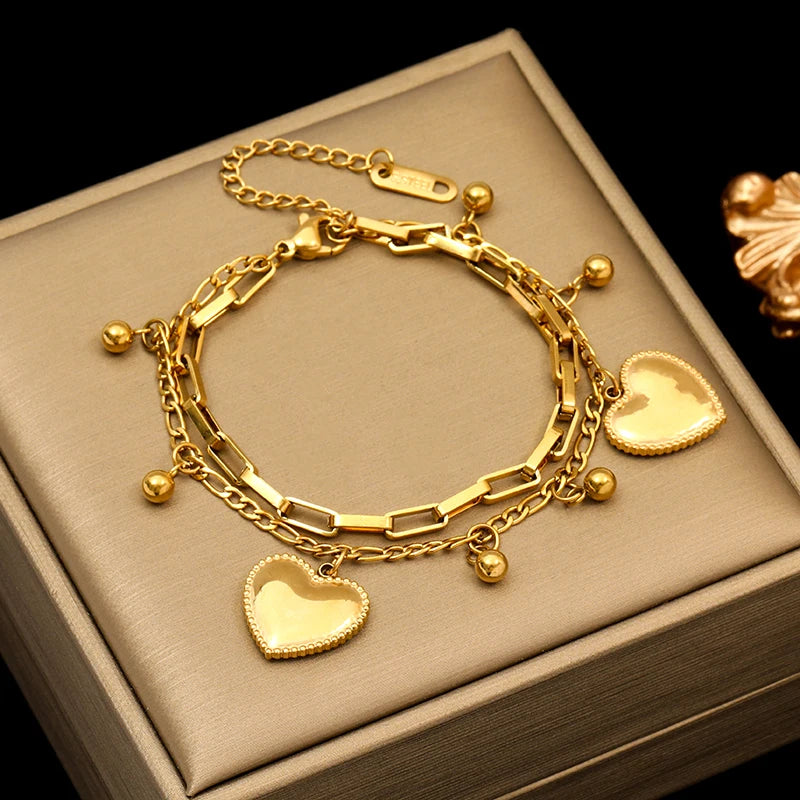 EILIECK 316L Stainless Steel Gold