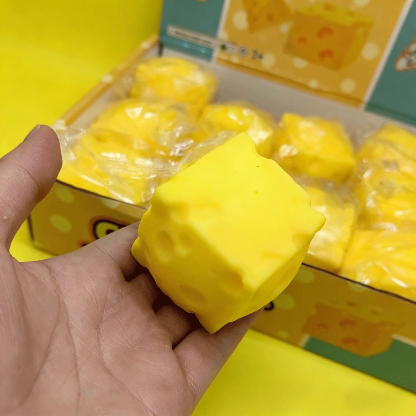 Cheese squishy Toy