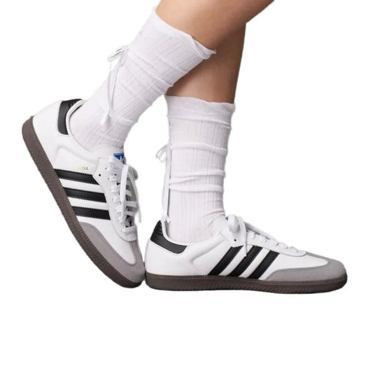 adidas Outdoor Sports Sneakers T-Toe Samba OG Classic Training Shoes for Men and Women B75806