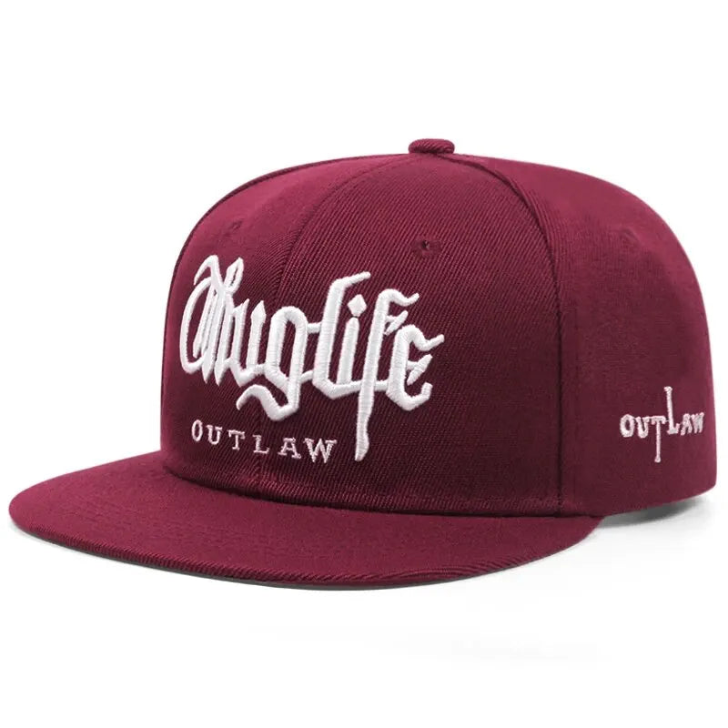 1 Pcs Fashion Fastball CAP Thuglife Embroidery Hiphop Baseball Cap