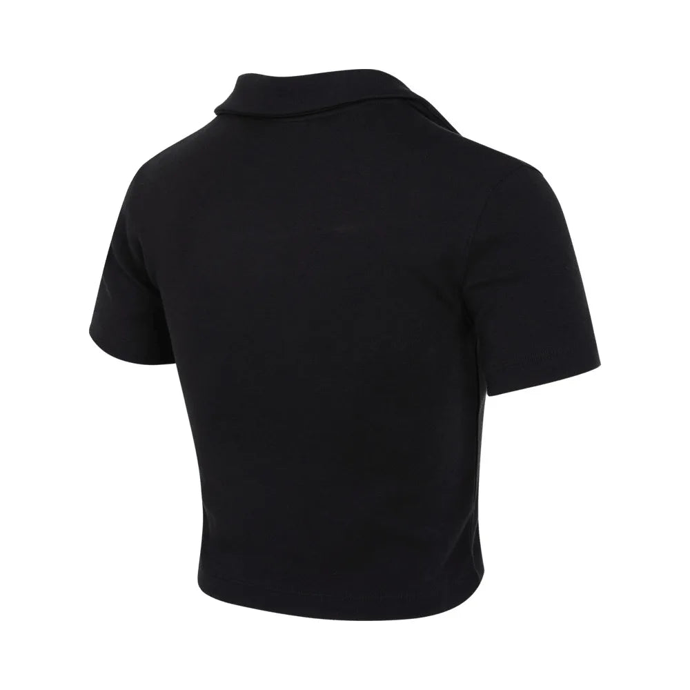 NIKE 2025 Women's AS W NSW ESSNTL SS POLO CRP TO Knit T-shirt DV7885-010