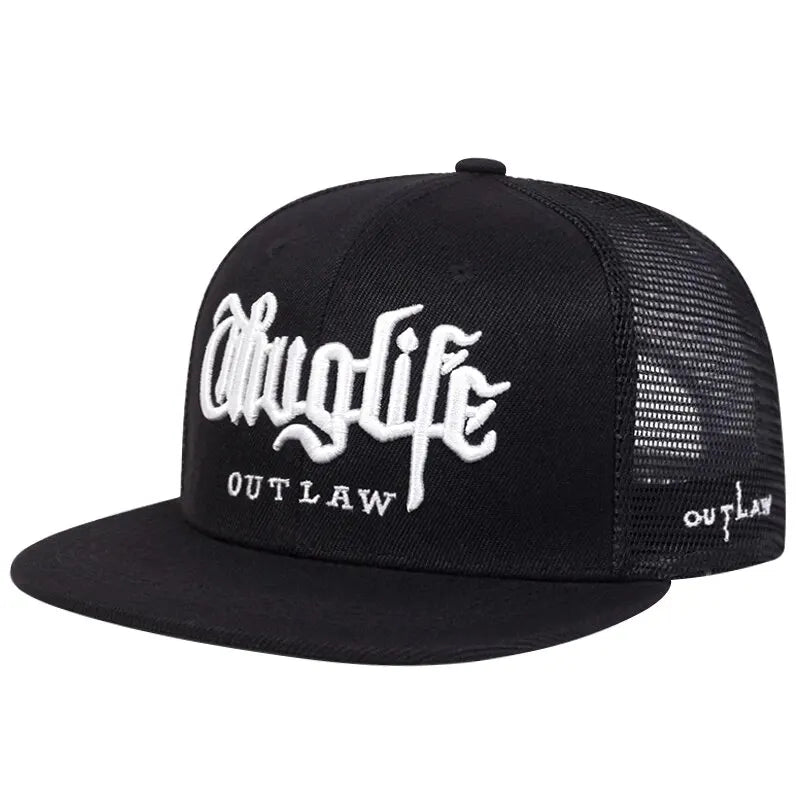 1 Pcs Fashion Fastball CAP Thuglife Embroidery Hiphop Baseball Cap