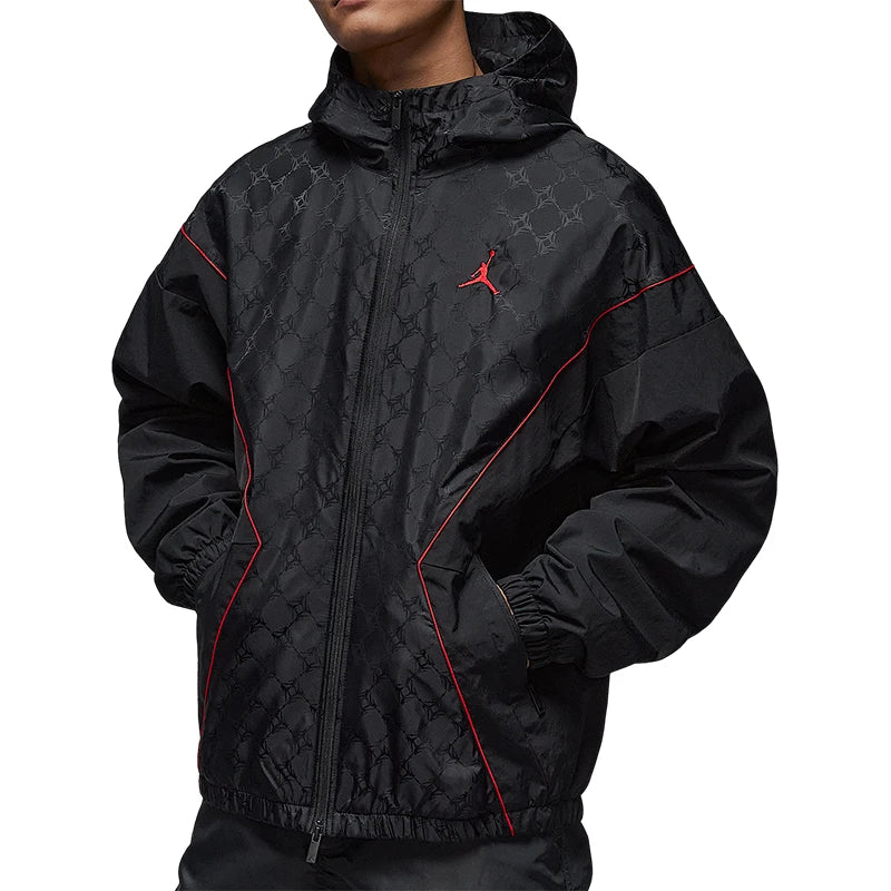 Nike genuine JORDAN men's hooded woven breathable sports jacket HV0555-010