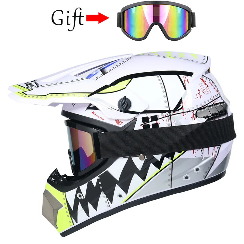 Motorcycle helmet children off-road helmet bike