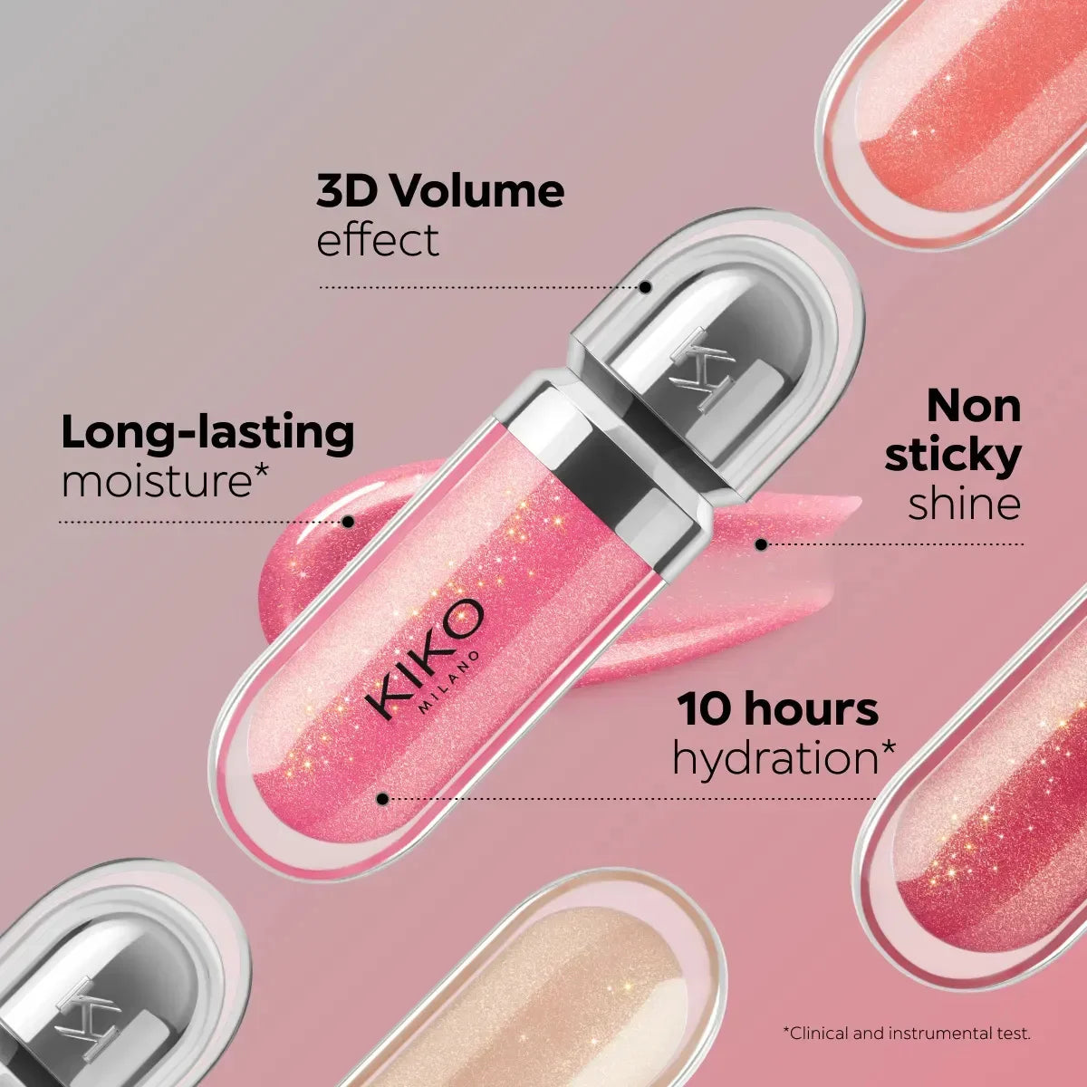 Original Kiko 3D Mirror Lip Glaze