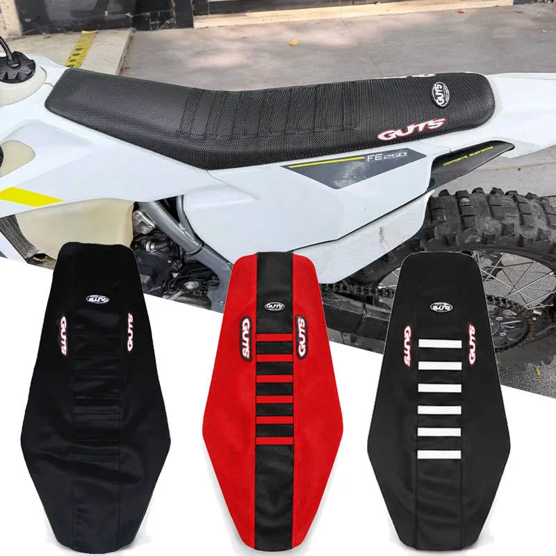 Wear-Resistant Motorcycle Seat Cushion Cover Anti-Slip Waterproof Guts Seat Cover