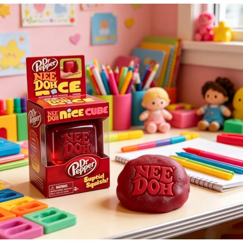2026newSchylling Needoh Nice Cube, Sensory Toys, Anti-Stress Blocks, Stress Relief Jigsaw, Pressure Relief, Souvenir for Kids