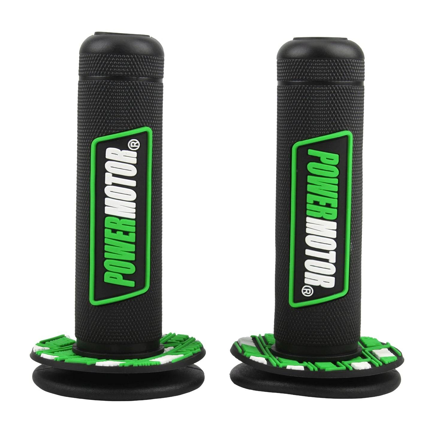 22 24mm Motorcycle PowerMotor Grips Anti-slip Gel Handle Wear-resistant Shock-absorbing Handlebar Accessories Motocross Pit Bike