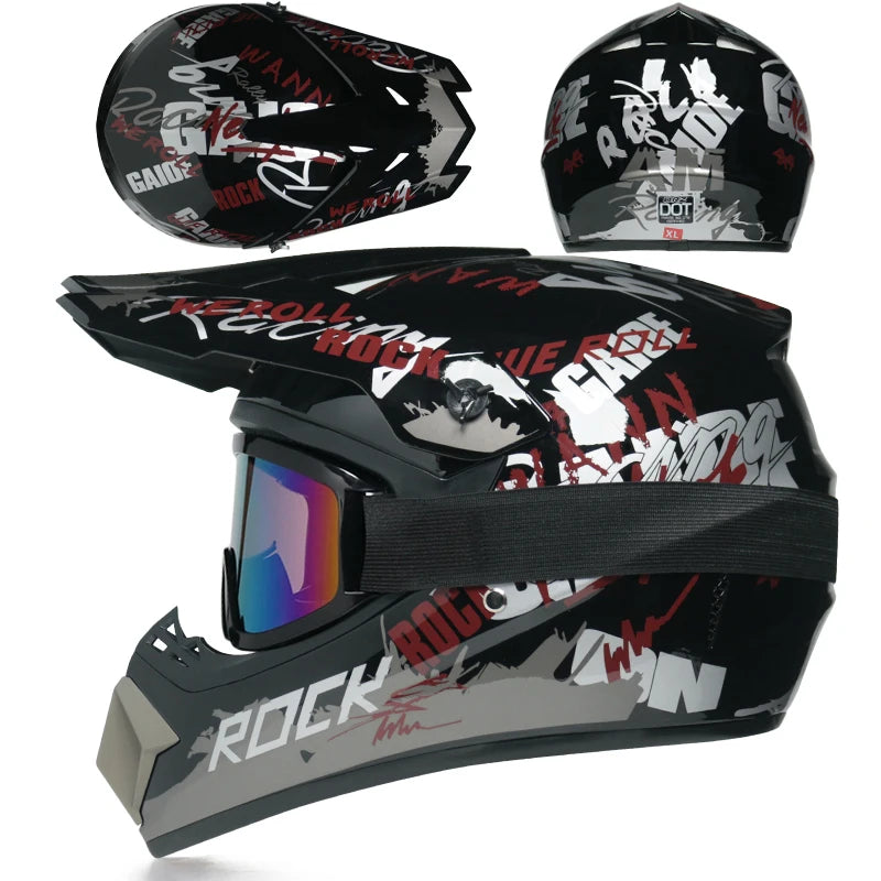 Motorcycle helmet children off-road helmet bike