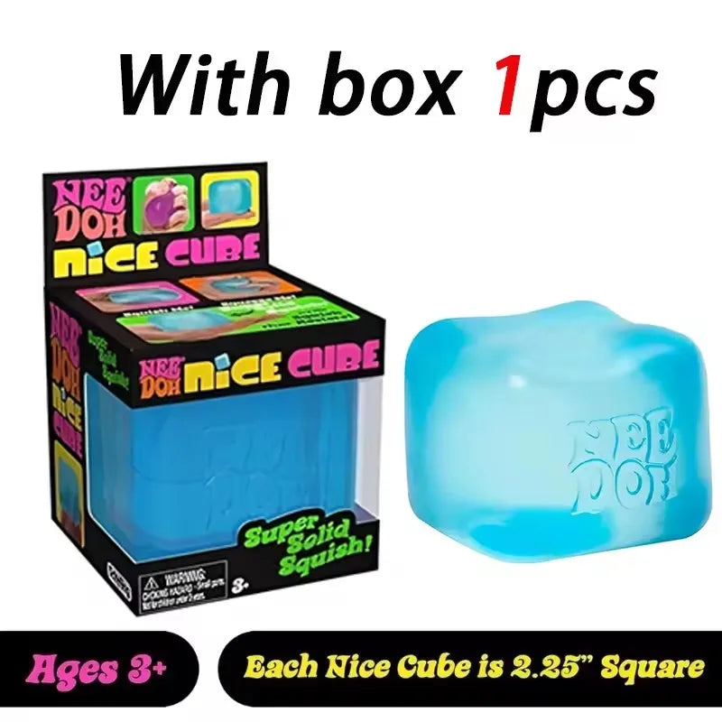 New Schylling Needoh Nice Cube, Sensory Toys, Anti-Stress Blocks, Stress Relief Jigsaw, Pressure Relief, Souvenir for Kids