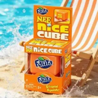 1PC NeeDoh Nice Cube Sensory Fidget Squeeze Toy For Anxiety