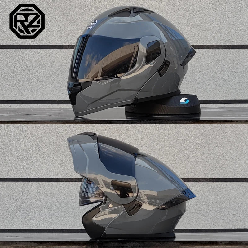 professional motorcycle sports flip helmet