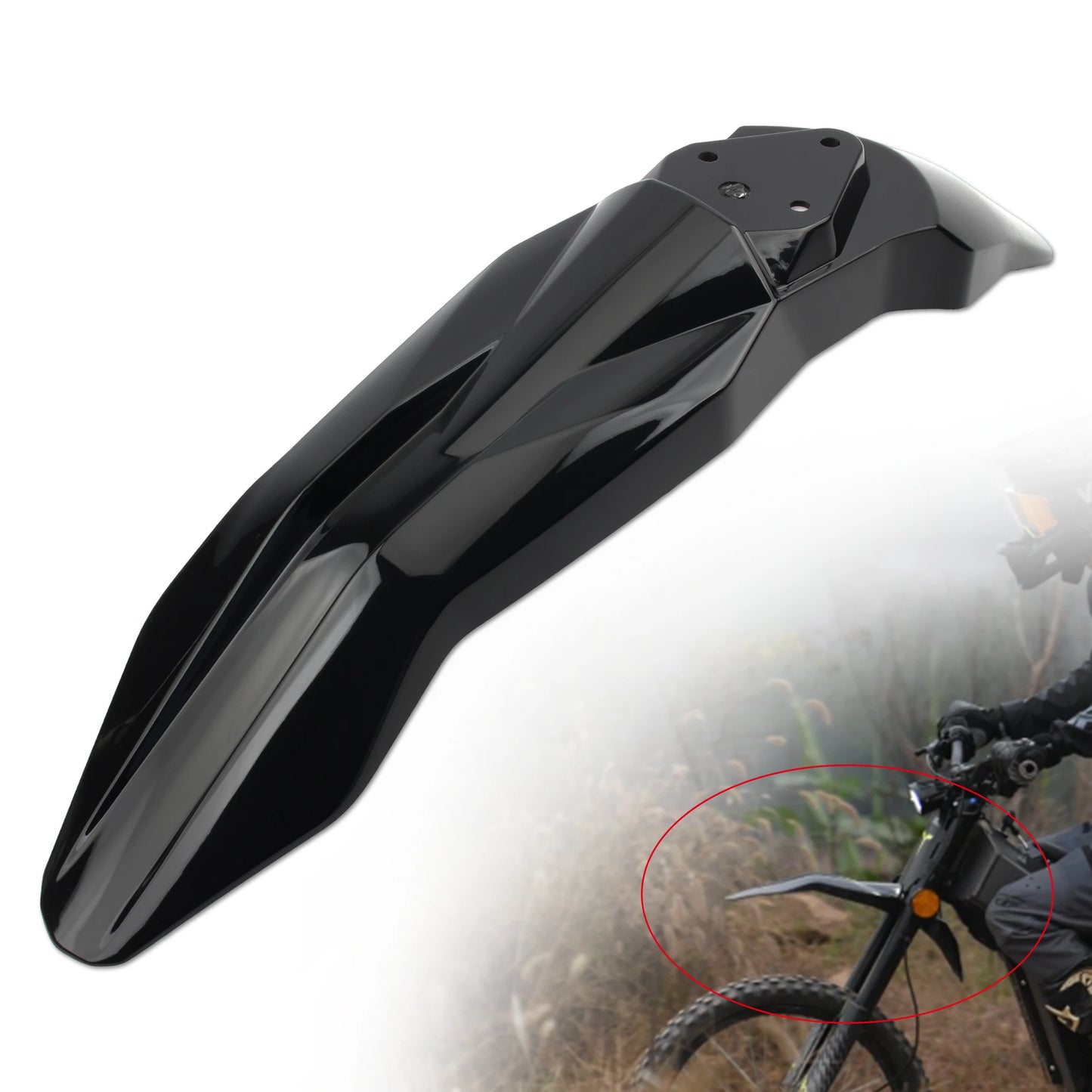 For Talaria Sting Parts X3 Motorcycle Front Fender MX3 MX4 Enduro Motocross Pit Dirt Bike Mudguard Plastic Moto Accessories