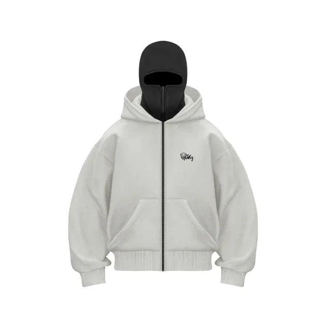 ski mask and hoodie DUO