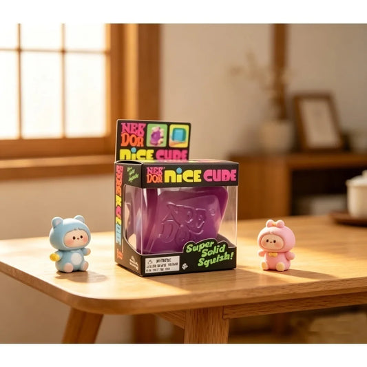 6cm Schylling Needoh Nice Cube, Sensory Toys, Anti-Stress Blocks, Stress Relief Jigsaw, Pressure Relief, Souvenir Gift