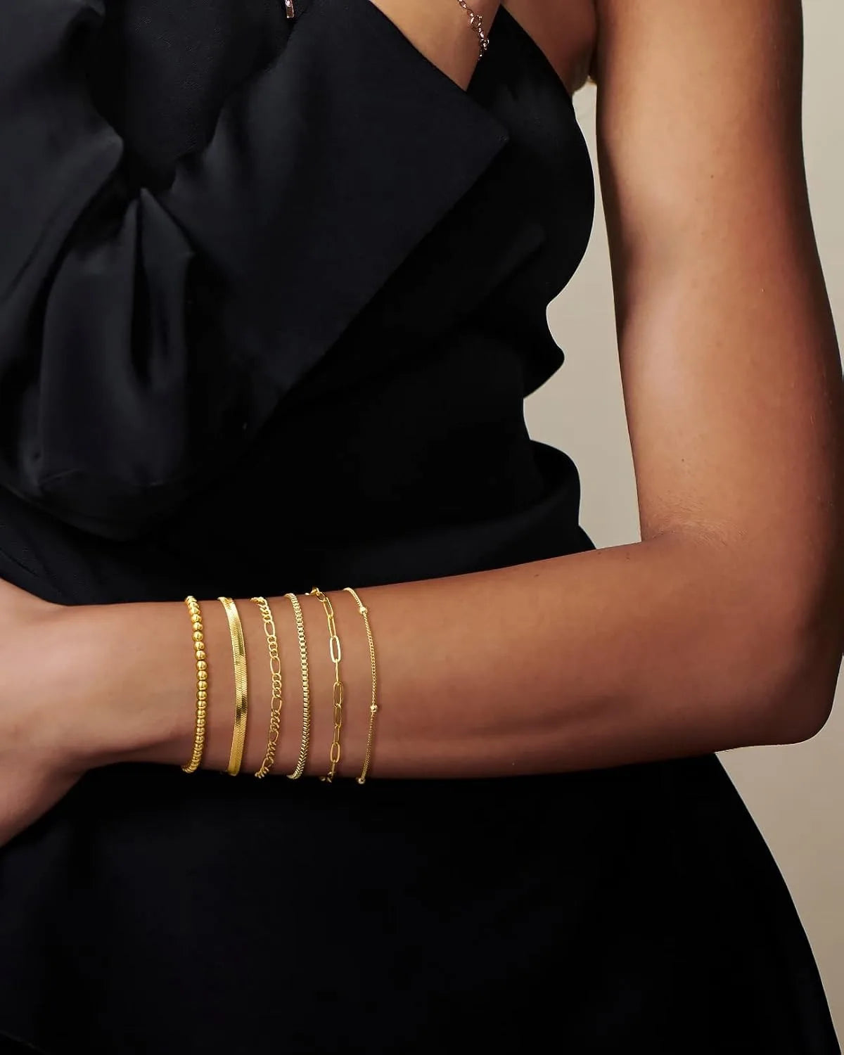 Gold Bracelets for Women Waterproof