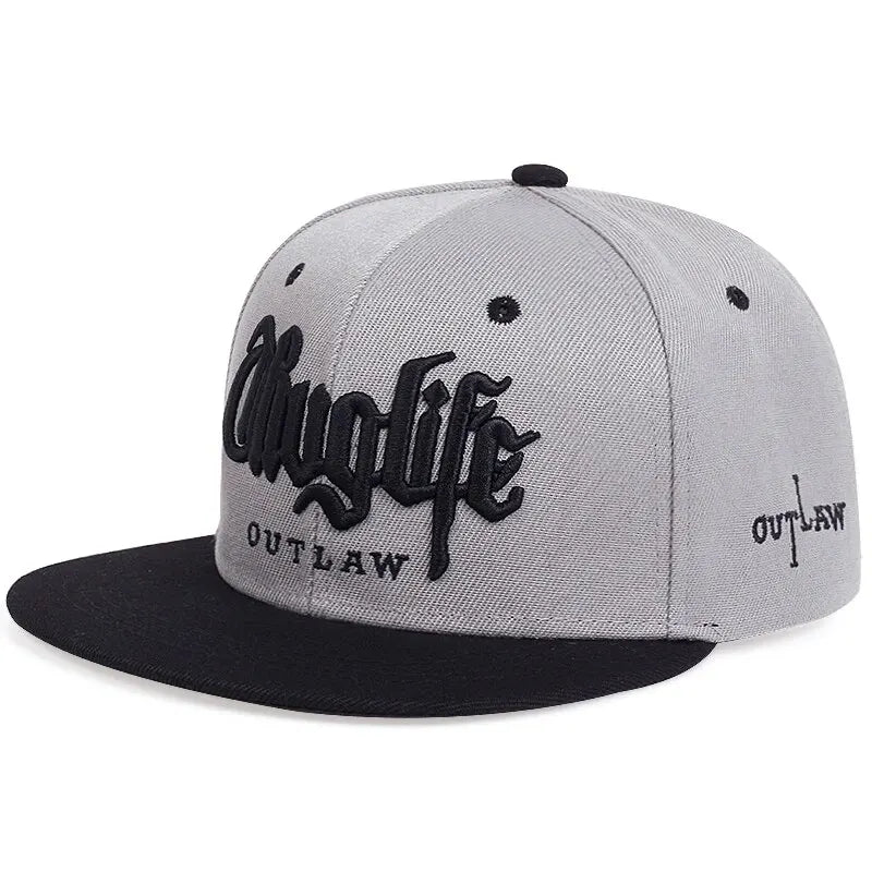 1 Pcs Fashion Fastball CAP Thuglife Embroidery Hiphop Baseball Cap