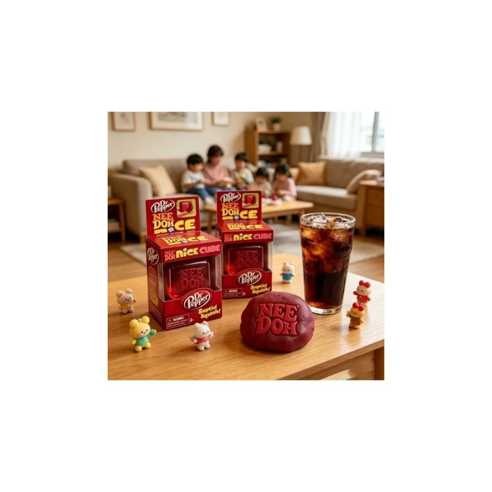 6cm Schylling Needoh Nice Cube, Sensory Toys, Anti-Stress Blocks, Stress Relief Jigsaw, Pressure Relief, Souvenir Gift