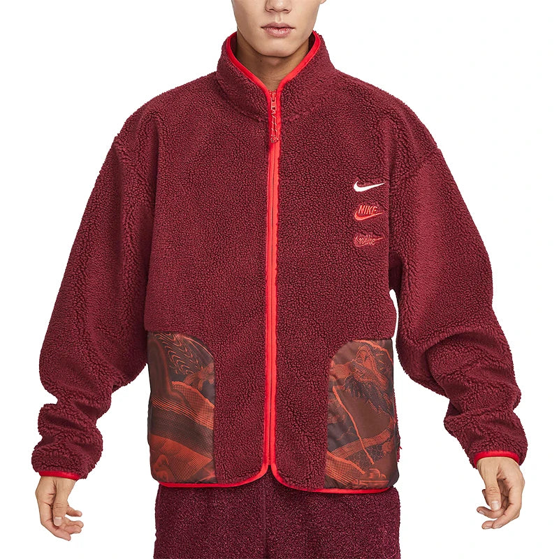 Nike genuine Sportswear Year of the Dragon Men's Sherpa-lined Jacket FZ6194-677