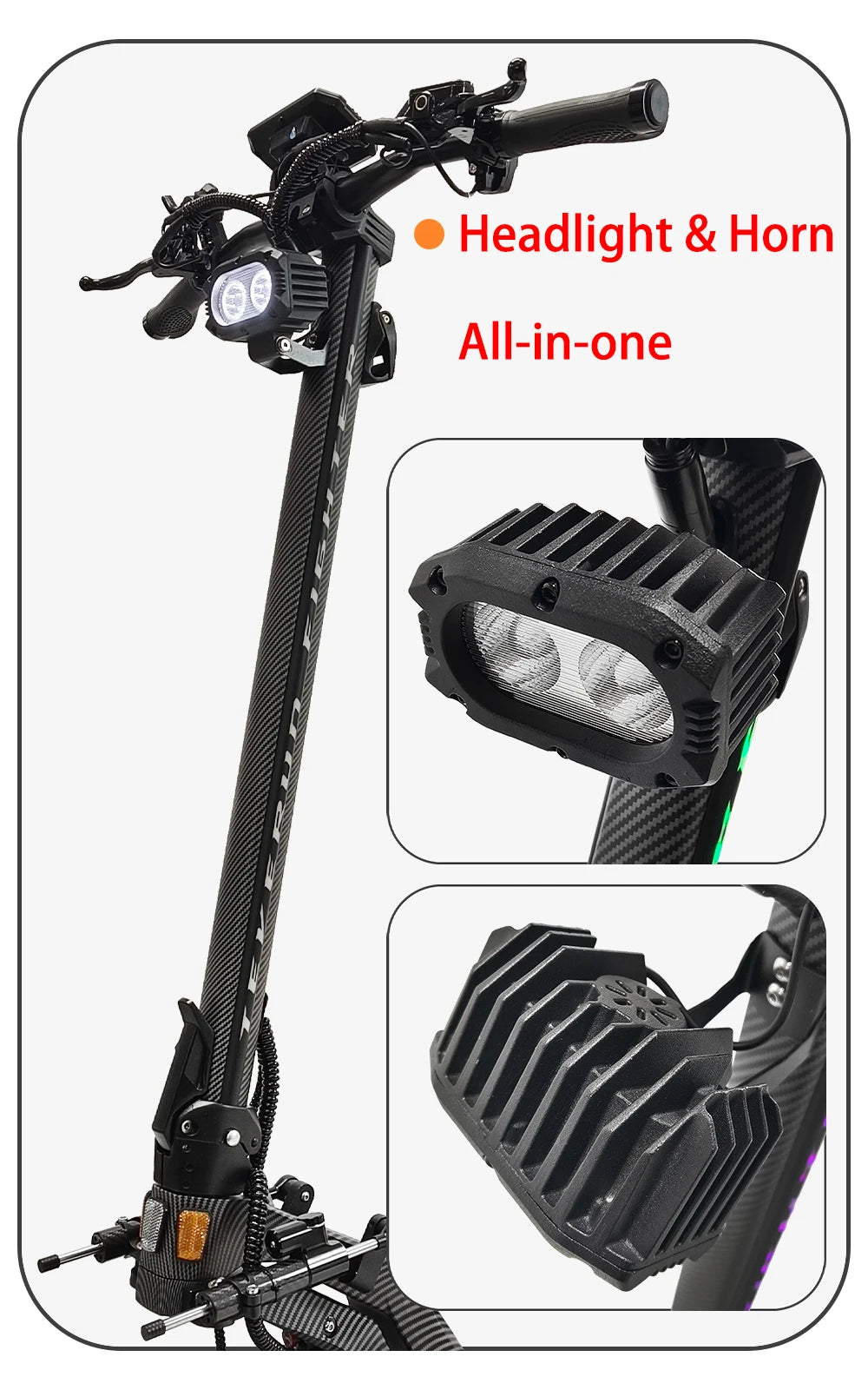 TEVERUN Fighter Supreme+ 7260R V6 2500W*2 Dual Motor 72V 60Ah Battery
