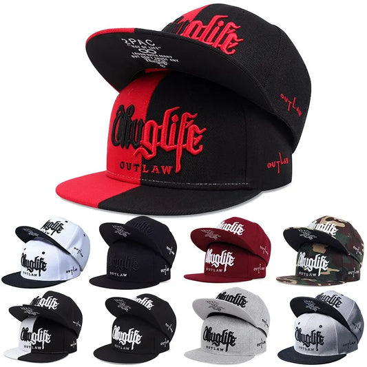 1 Pcs Fashion Fastball CAP Thuglife Embroidery Hiphop Baseball Cap