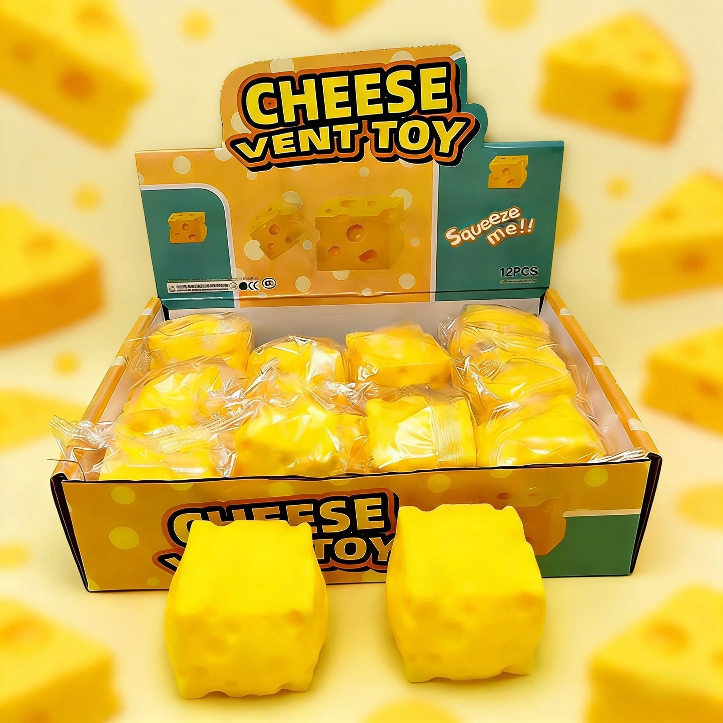 Cheese squishy Toy