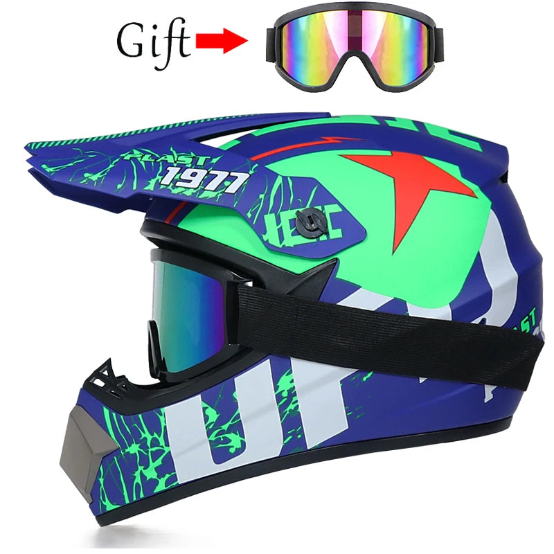 Motorcycle helmet children off-road helmet bike