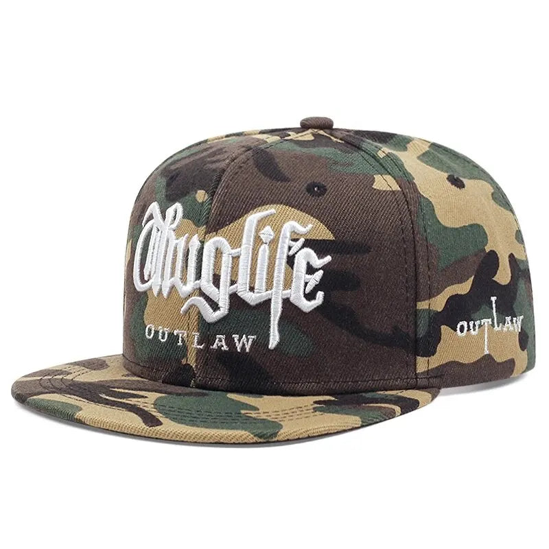 1 Pcs Fashion Fastball CAP Thuglife Embroidery Hiphop Baseball Cap