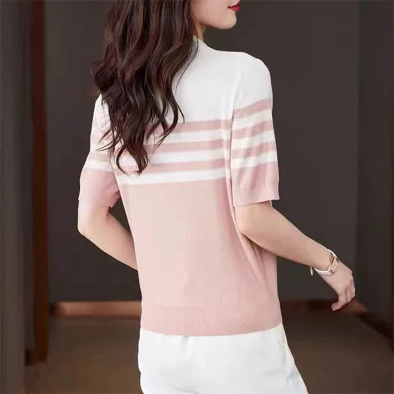 Women's POLO collar T-shirt