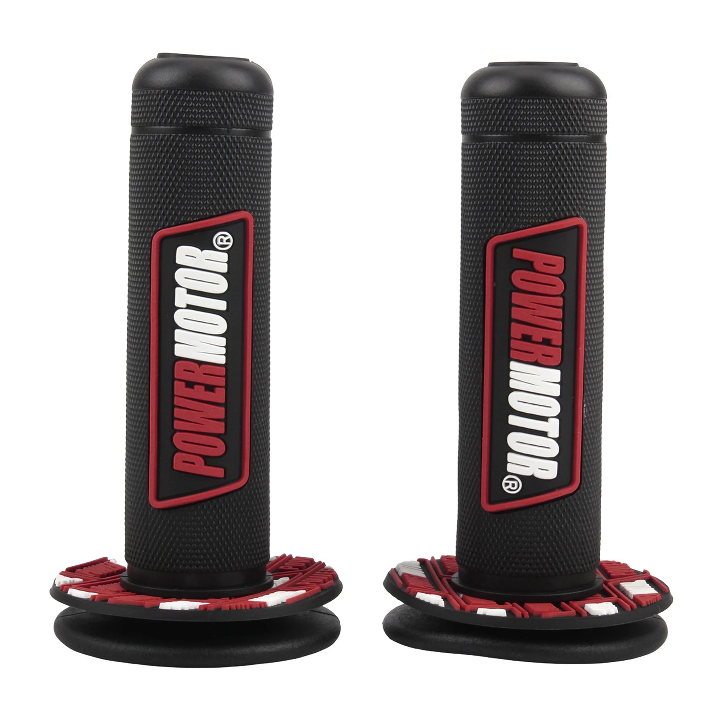 22 24mm Motorcycle PowerMotor Grips Anti-slip Gel Handle Wear-resistant Shock-absorbing Handlebar Accessories Motocross Pit Bike