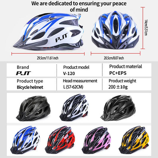 PMT Bicycle Helmet Comfort Lining Lightweight Hollow Riding Safety Cap Head Protection Cycling MTB Helmets Men Women Bike Helmet