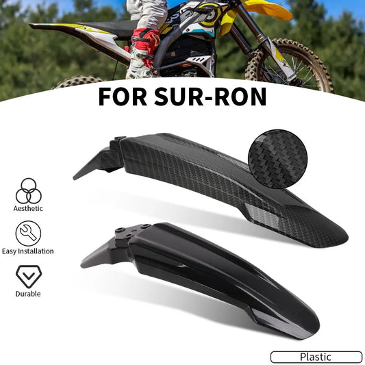 Plastic Modified Extended Longer Front Rear Tail Fender universal Motorcycles For SURRON Sur-Ron Electric bike Dirt Pit E-bike