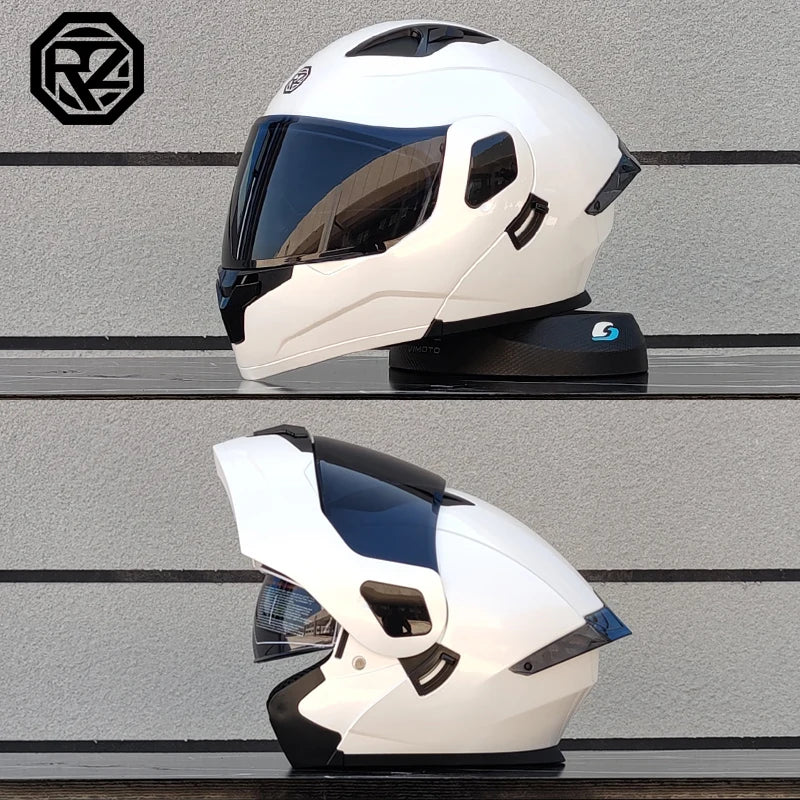 professional motorcycle sports flip helmet