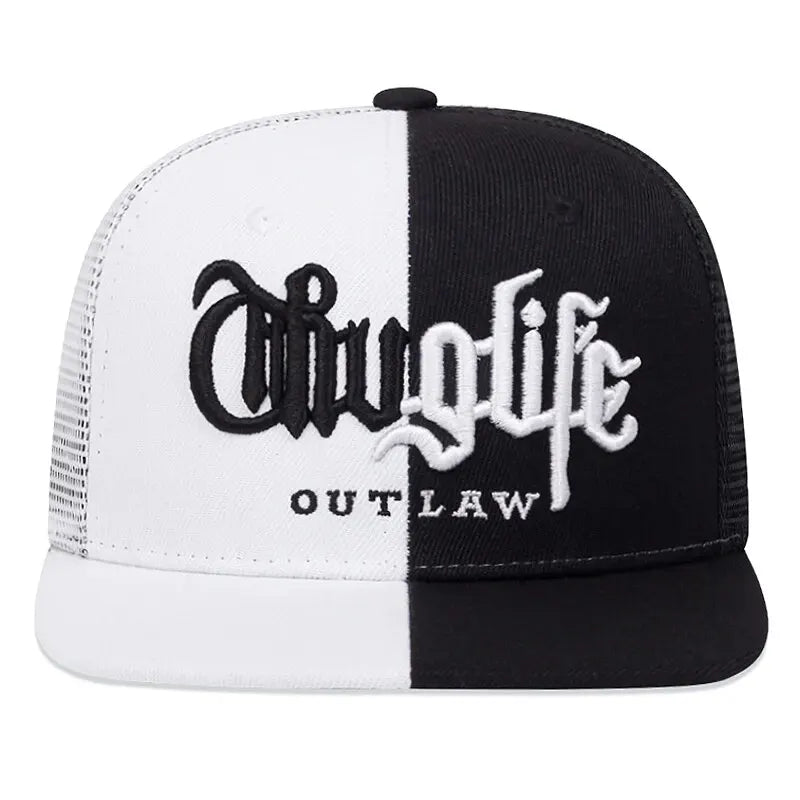 1 Pcs Fashion Fastball CAP Thuglife Embroidery Hiphop Baseball Cap