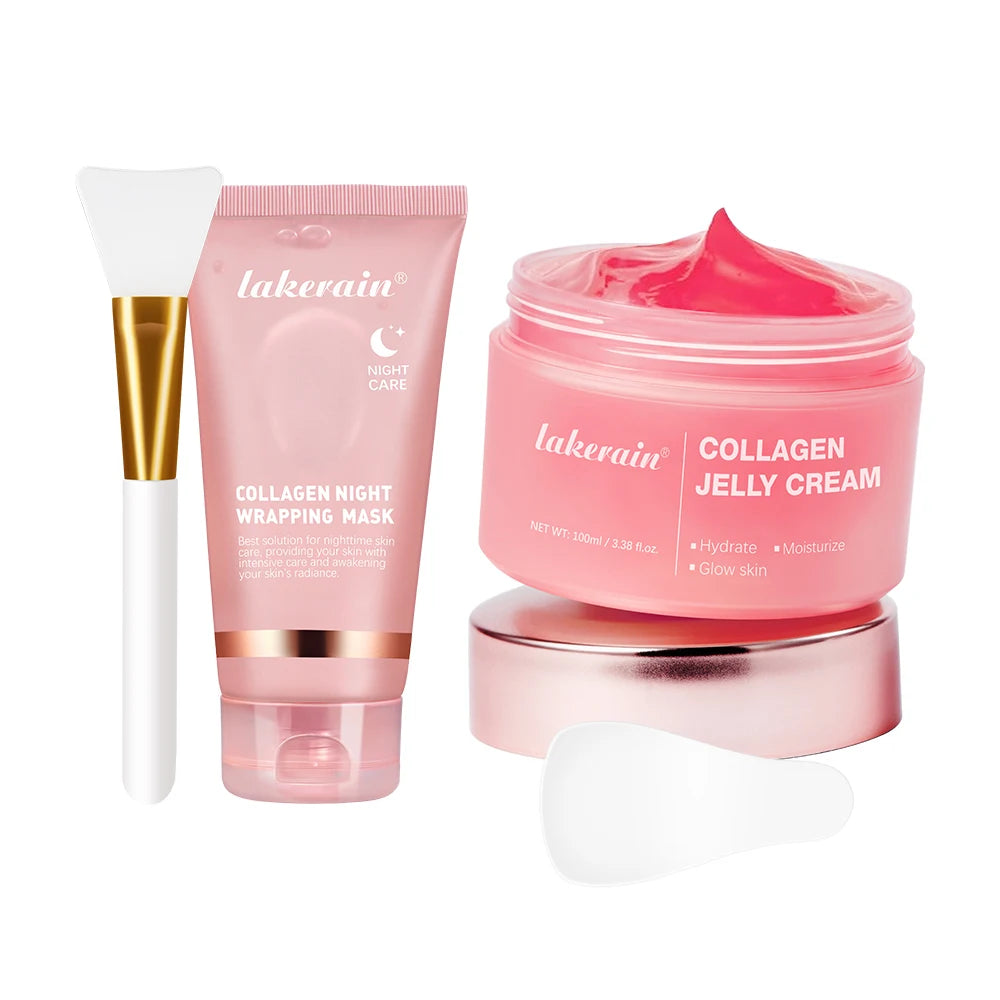 Korean Deep Collagen Mask Peel Off Mask Face Anti Wrinkle Lifting