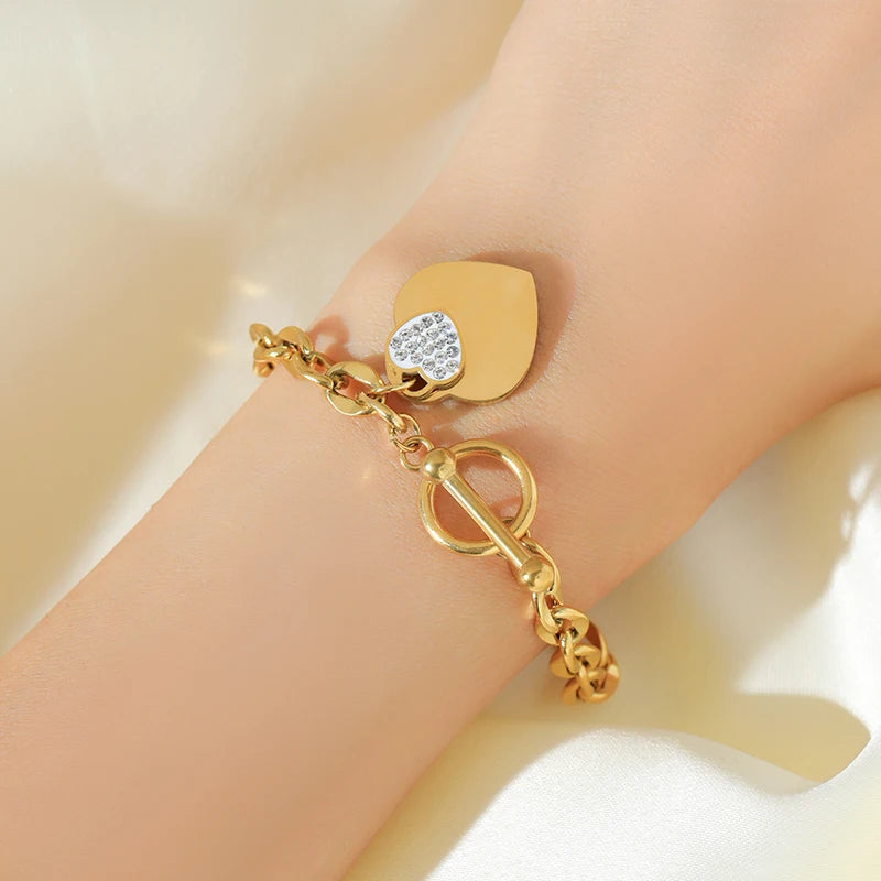 EILIECK 316L Stainless Steel Gold